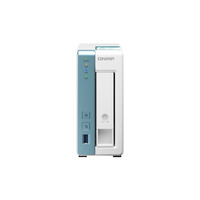 QNAP TS-131K AL214 Ethernet LAN Tower Turquoise,  White NAS