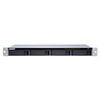 QNAP TS-431XeU Ethernet LAN Rack (1U) Aluminium, Black NAS