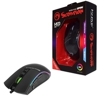 Scorpion M513 USB RGB LED Black Programmable Gaming Mouse