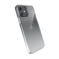 Speck Presidio Perfect Clear mobile phone case 15.5 cm (6.1") Shell case Grey,  Transparent
