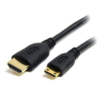 StarTech.com 0.5m High Speed HDMI&174; Cable with Ethernet - HDMI to HDMI Mini- M/M