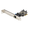 StarTech.com 1 Port PCI Express 10/100 Ethernet Network Interface Adapter Card - Network adapter - PCI Express x1 low profile - EN,  Fast EN - 10Base-T,  100Base-TX