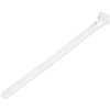 StarTech.com 100 Pack 6"" Reusable Cable Ties - White Medium Releasable Nylon/Plastic Zip Tie - Resealable Adjustable Electrical/Network Cable Wraps/-40 to +85C Temp/94V-2 Fire & UL Rated TAA