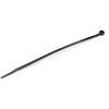StarTech.com 100 Pack 8"" Cable Ties - Black Large Nylon/Plastic Zip Tie - Adjustable Electrical/Network Cable Wraps/-40 to +85C Temp/94V-2 Fire & UL Rated TAA