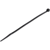 StarTech.com 1000 Pack 6"" Cable Ties - Black Medium Nylon/Plastic Zip Tie - Adjustable Electrical/Network Cable Wraps/-40 to +85C Temp/94V-2 Fire & UL Rated TAA