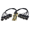 StarTech.com 16 Port Low Profile RS232 PCI Express Serial Card & Cable