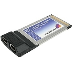 StarTech.com 2 Port IEEE-1394 FireWire CardBus Adapter with Digital Video Editing Kit