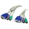 StarTech.com 25 ft. PC99 3-in-1 Keyboard,  Monitor,  Mouse Extension Cable
