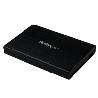 StarTech.com 2.5in Aluminum USB 3.0 External SATA III SSD Hard Drive Enclosure with UASP for SATA 6 Gbps " Portable External HDD