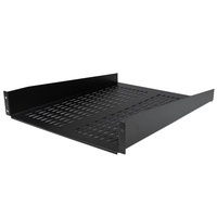 StarTech.com 2U 22in Vented Rack Mount Shelf " Fixed Server Rack Cabinet Shelf - 50lbs / 22kg