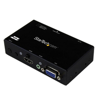 StarTech.com 2x1 HDMI + VGA to HDMI Converter Switch w/ Automatic and Priority Switching " 1080p