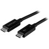StarTech.com 3 ft. (1 m) Thunderbolt 3 Cable with 100W Power Delivery - 40Gbps
