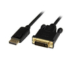 StarTech.com 3 ft DisplayPort to DVI Active Adapter Converter Cable - DP to DVI 1920x1200 - Black