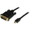 StarTech.com 3 ft Mini DisplayPort to DVI Adapter Converter Cable " Mini DP to DVI 1920x1200 - Black