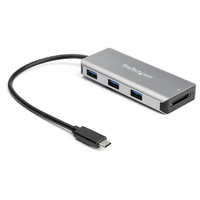 StarTech.com 3-Port USB-C Hub with SD Card Reader - 10Gbps - 3x USB-A