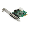 StarTech.com 4-port PCI Express RS232 Serial Adapter Card - PCIe RS232 Serial Host Controller Card - PCIe to Serial DB9 Card - 16950 UART - Expansion Card - Windows,  macOS,  Linux