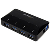 StarTech.com 4-Port USB 3.0 Hub plus Dedicated Charging Port - 1 x 2.4A Port