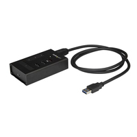 StarTech.com 4-Port USB Hub - Metal - USB-A to 3x USB-A and 1x USB-C - USB 3.0