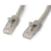 StarTech.com 5m Gray Gigabit Snagless RJ45 UTP Cat6 Patch Cable - 5 m Patch Cord