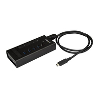 StarTech.com 7-Port USB-C Hub - Metal - USB-C to 5x USB-A and 2x USB-C - USB 3.0