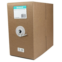 StarTech.com Bulk Cat 5e Ethernet Cable - 1000 ft. - Solid - CMR-Rated - Gray