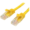StarTech.com Cat5e Ethernet Patch Cable with Snagless RJ45 Connectors - 10 m,  Yellow
