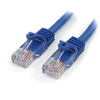 StarTech.com Cat5e Patch Cable with Snagless RJ45 Connectors - 5 m,  Blue