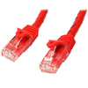 StarTech.com Cat6 Patch Cable with Snagless RJ45 Connectors - 10 m,  Red
