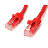 StarTech.com Cat6 Patch Cable with Snagless RJ45 Connectors - 7 m,  Red