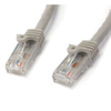 StarTech.com Cat6 patch cable with snagless RJ45 connectors " 75 ft,  gray