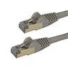 StarTech.com Cat6a Ethernet Cable - Shielded (STP) - 2 m,  Gray