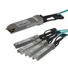 StarTech.com Cisco QSFP-4X10G-AOC10M Compatible QSFP+ Active Optical Breakout Cable - 15 m (49 ft)