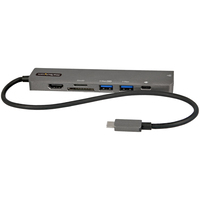 StarTech.com DKT30CHSDPD1 notebook dock/port replicator Wired USB 3.2 Gen 1 (3.1 Gen 1) Type-C Black,  Grey