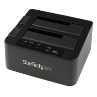 StarTech.com eSATA / USB 3.0 Hard Drive Duplicator Dock " Standalone HDD Cloner with SATA 6Gbps for fast-speed duplication