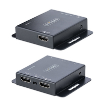 StarTech.com HDMI Extender over CAT6/CAT5,  4K30Hz/130ft or 1080p/230ft Video Extender,  HDMI over Ethernet Extender,  PoC HDMI Transmitter and Receiver Kit,  IR Ext. - Local Video