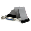 StarTech.com Low Profile 16in Parallel Port Header Cable Adapter with Bracket " DB25 (F) to IDC26