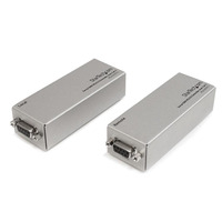 StarTech.com RS232EXTC1GB network extender Network transmitter Silver
