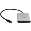 StarTech.com USB 3.0 Flash Memory Multi-Card Reader / Writer with USB-C - SD,  microSD,  CompactFlash
