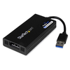 StarTech.com USB 3.0 to 4K DisplayPort External Multi Monitor Video Graphics Adapter - DisplayLink Certified - Ultra HD 4K