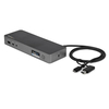 StarTech.com USB-C & USB-A Dock - Hybrid Universal Laptop Docking Station w/ Dual Monitor 4K60Hz HDMI & DisplayPort - USB 3.1 Gen 1 Hub,  GbE - 60W Power Delivery - Windows,  Mac & Chrome