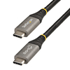 StarTech.com USB31CCV50CM USB cable 0.5 m USB 3.2 Gen 2 (3.1 Gen 2) USB C Grey,  Black