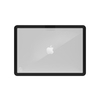 STM DUX notebook case 33 cm (13") Cover Black,  Transparent