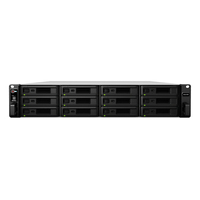 Synology RX1217/96TB-TE disk array Rack (2U) Black