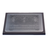Targus AWE55GL notebook cooling pad 43.2 cm (17"") 1900 RPM Black,  Grey