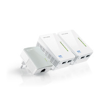 TP-LINK TL-WPA4220T KIT 300 Mbit/s Ethernet LAN Wi-Fi White 3 pc(s)