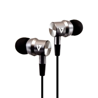 V7 3.5 mm Noise Isolating Stereo Earbuds with In-line Mic,  iPad,  iPhone,  Mp3,  iPod,  iPad,  Tablets,  Smartphone,  Laptop Computer,  Chromebook,  PC,  Aluminum