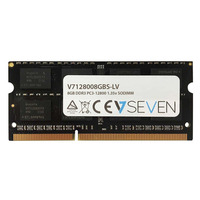 V7 8GB DDR3 PC3-12800 - 1600mhz SO DIMM Notebook Memory Module - V7128008GBS-LV