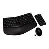 V7 Ergonomic Wireless Keyboard,  Mouse,  and Keypad Combo