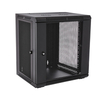 V7 RMWC12UV450-1E rack cabinet 12U Wall mounted rack Black