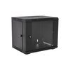 V7 RMWC9UG450-1E rack cabinet 9U Wall mounted rack Black
